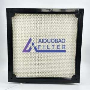 Air conditioner high-efficiency purification filter without partition high-efficiency air filtration